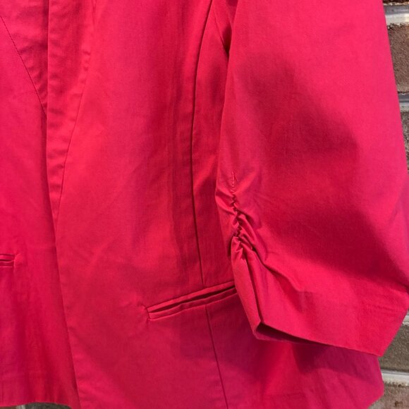Torrid Womens Pink Open-Front Blazer Jacket Size 3 Stretchy Rayon Blend - Picture 3 of 8